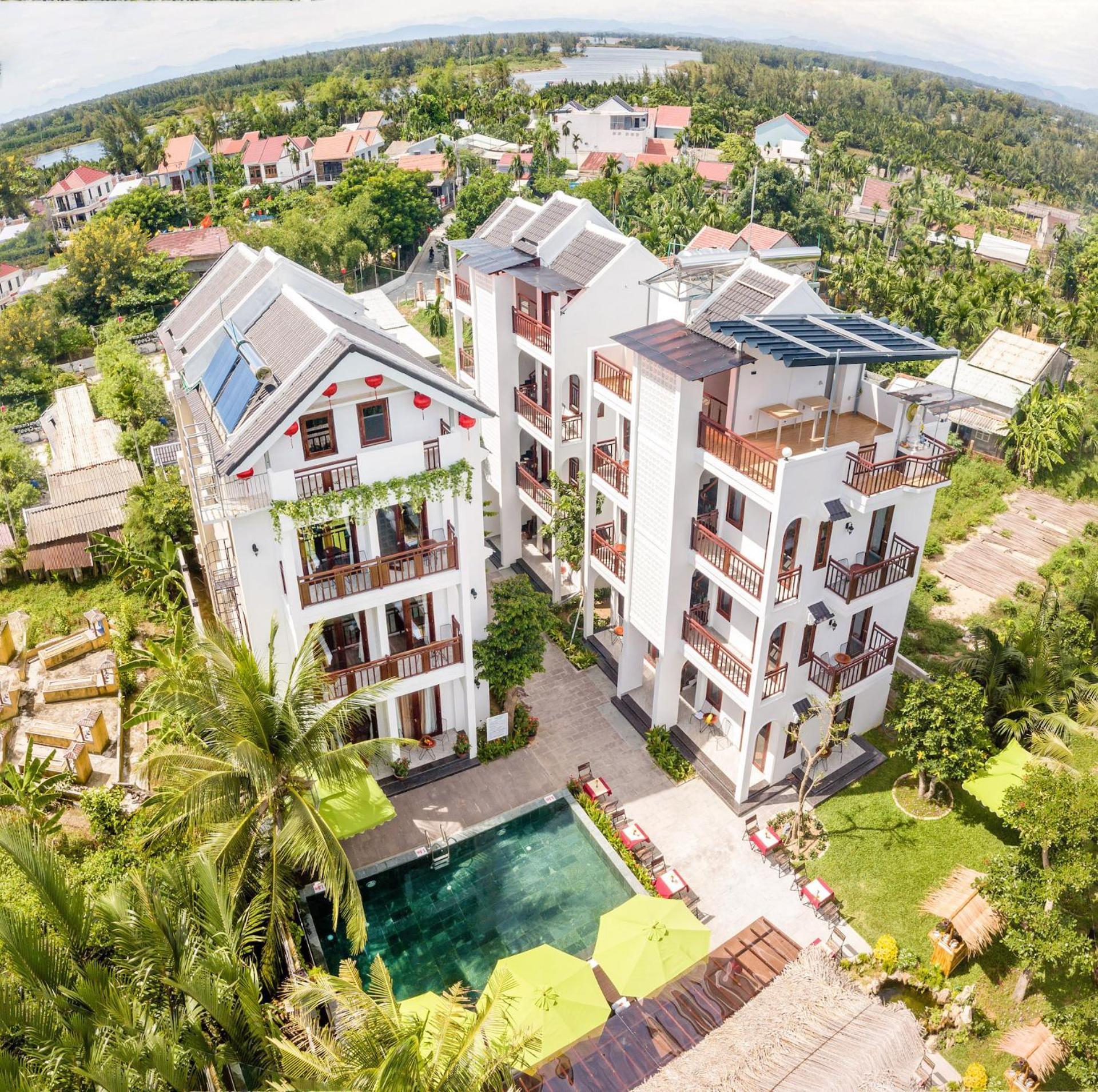 Raon Garden & Pool Villas Хойан Экстерьер фото